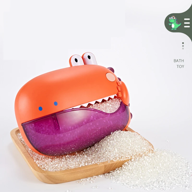 Giocattoli da bagnetto per bambini Musica Dinosauro Macchina per bolle Giocattoli da bagno Vasca da bagno Sapone Automatico Creatore di bolle Giocattoli Giocattolo da bagno per bambini - immagine 4