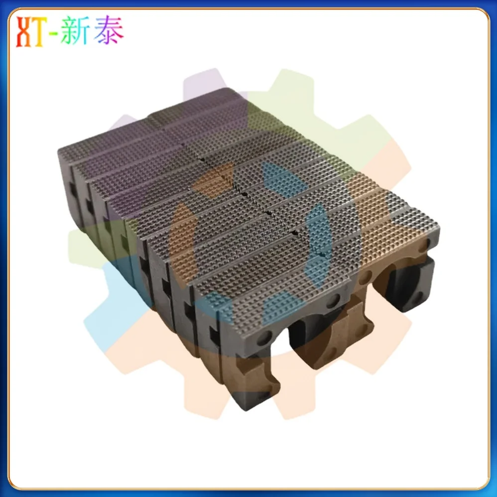 

10 шт. SM102 запасные части для печатной машины, захват оттискного цилиндра, алмазная прямая Накладка для резки 58.711.101, магнитный захват