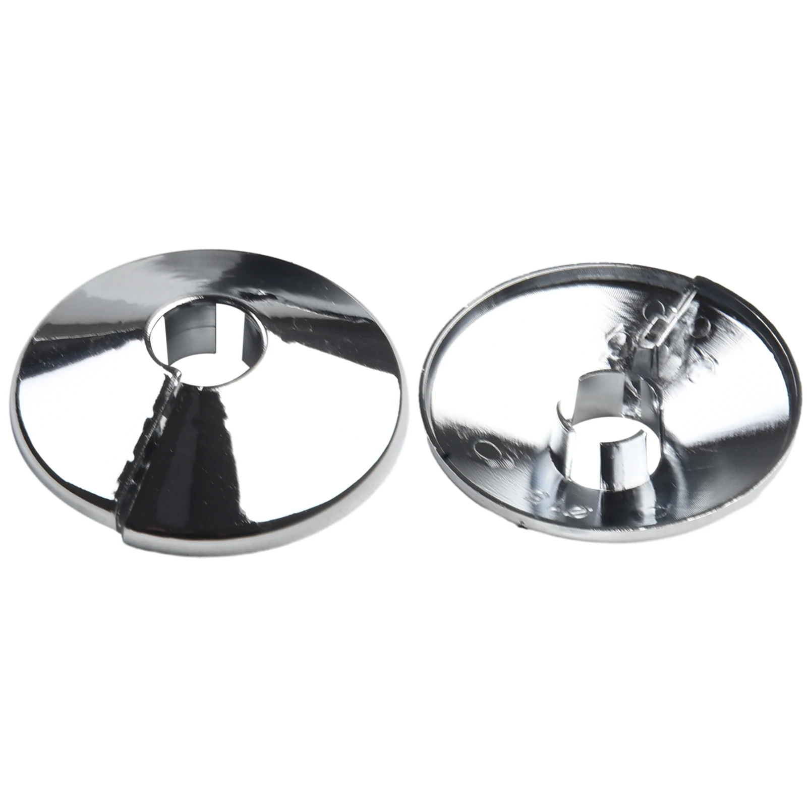 

8pc Pipes Radiator Pipe Covers Sleeve 15mm Collars Cut Fit Bathroom Chrome Effec Hole Ring With Pipe Fittings Accessories