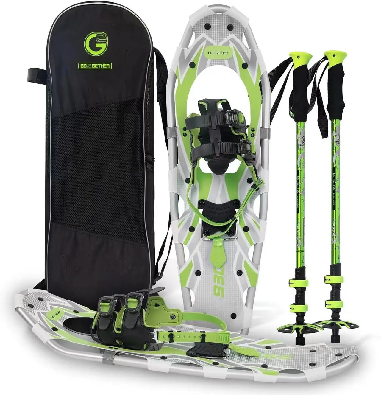 G2 Snow Shoes Climbing Snow Mountain Equipment Walking Shoes Aluminum Alloy Non-Slip Shoe