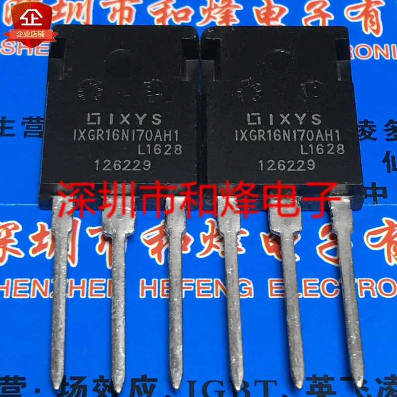 

5 шт.-10 шт. IXGR16N170AH1 TO-247 1700V16A Новый и оригинальный на складе