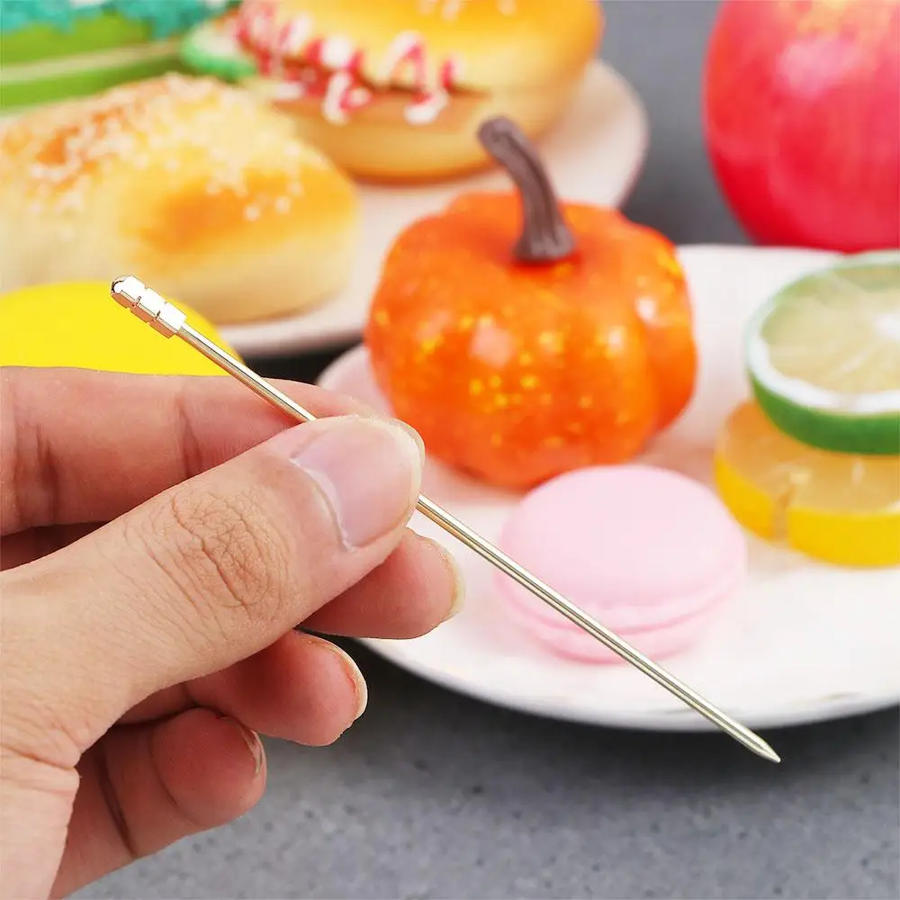 Description Picture 3 of itemCreative Party Bar For Drinks Decoration Fruit Fork Toothpicks Cocktail Picks Fruit Sticks