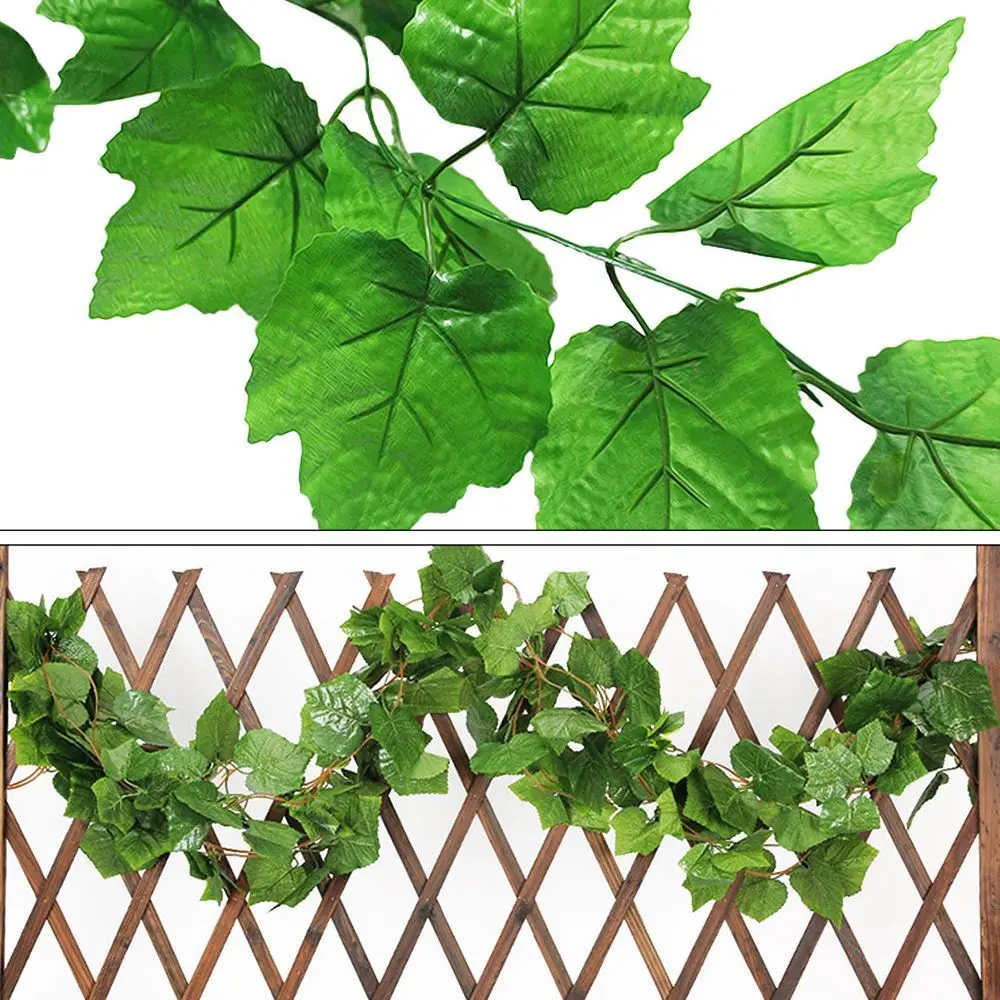 

Decoration 2.4m Ivy Leaf String Artificial Garland Home Fake Flowers Plants Foliage