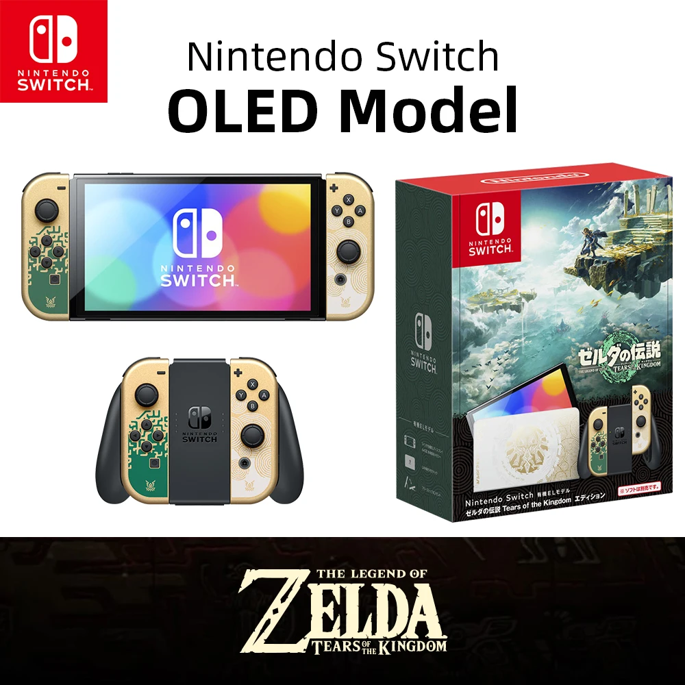 Nintendo Switch OLED Zelda Edition - video gaming - by owner