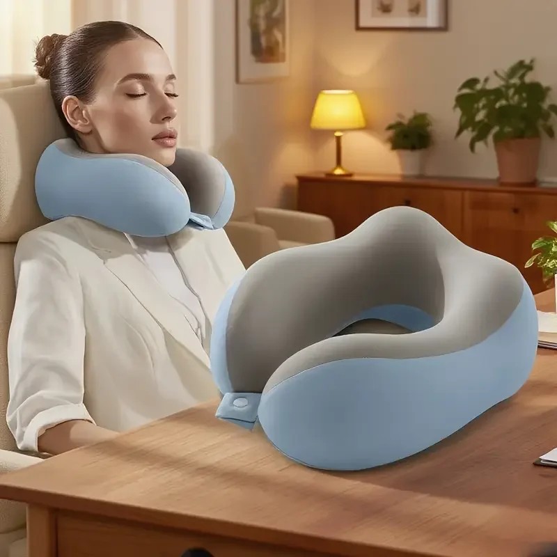 Ergonomic U-Shaped Travel Neck Pillow 5