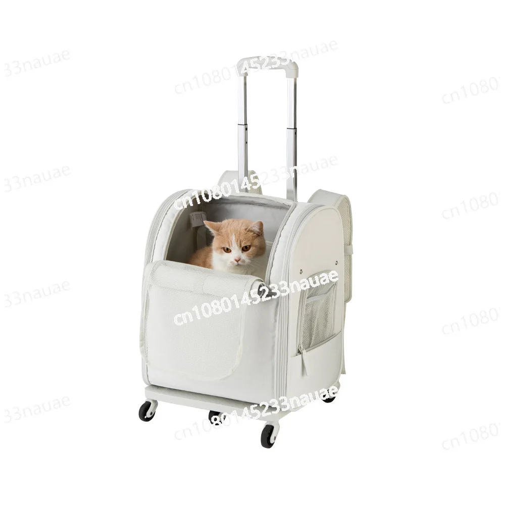 

Cat Carrier Backpack Waterproof Foldable Pet Transport Bag Dog Carrier Trolley Travel Carrying Bag for Pet