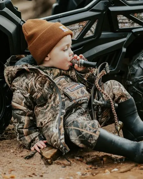New ENeoprene kids Camo Hunting Waders with Hunting Boots Half Durable Waterproof Camouflage waders