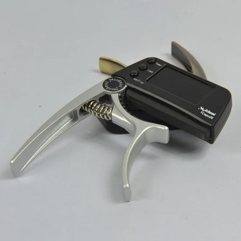 Guitar capo guitar accessories guitar tuner electric guitar tuners multifunctional 2-in-1 guitar tuner guitar capo TCapo20 with LCD for acoustic electric bass aluminum alloy