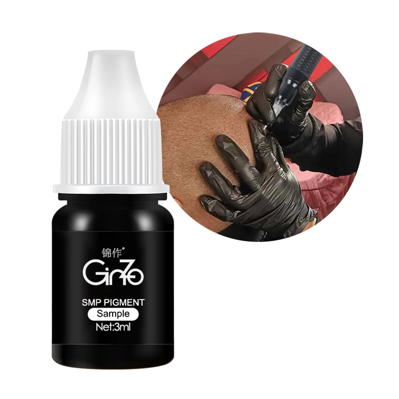 AIMOOSI SMP Inks for Scalp Permanent Makeup Pigment Organic Professional PMU Microblading Ink for Hairline Camouflage Receded tattoo ink tattoo ink pigment tattoo ink kit