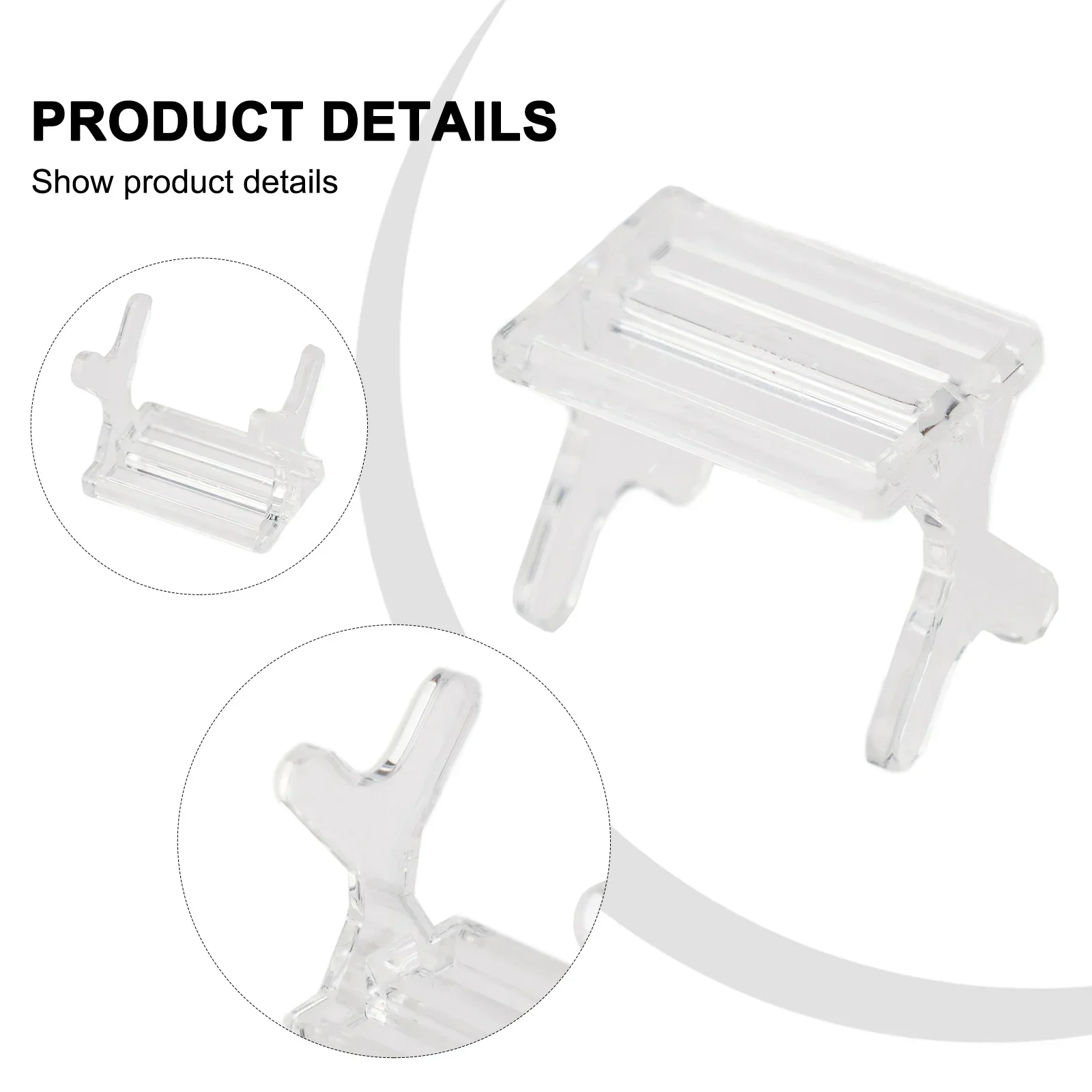 Fishing Lure Showing Stand Bait Display Shelf For Fishing Store/Collection Plastic Hard Bait Display Rack Transparent Texture
