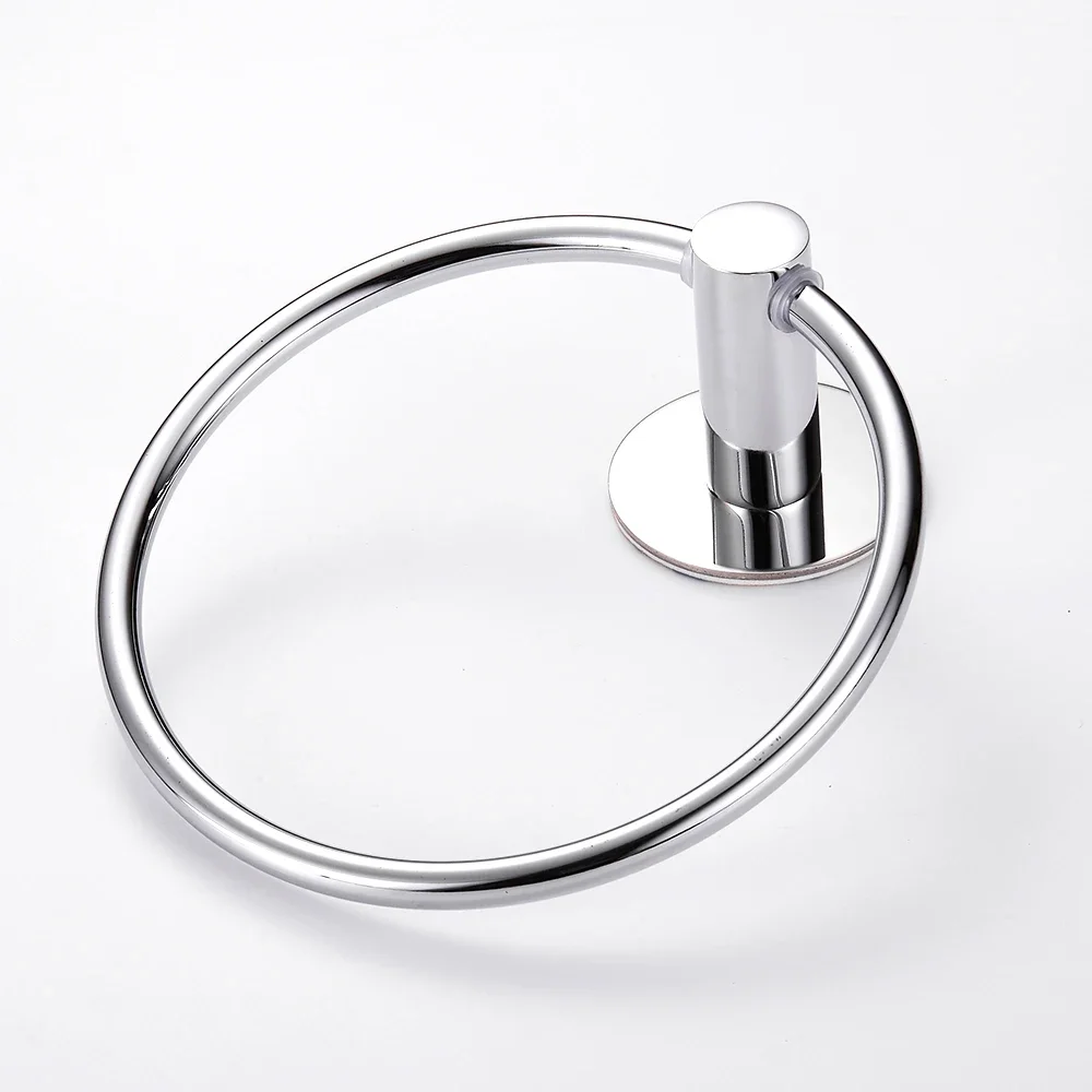 BATHROOM TOWEL RING BATHROOM TOWEL HOLDER BATHROOM SELF ADHESIVE TOWEL RINGS STAINLESS STEEL ROUND TOWEL HOLDERS WALL MOUNTED HAND RAILS