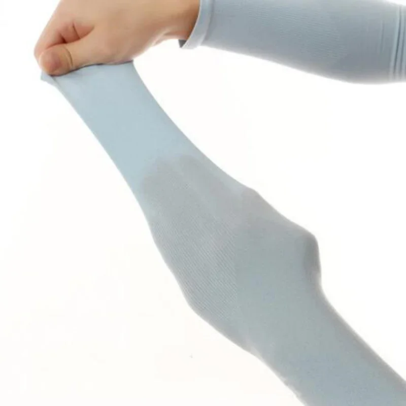 Arm Sleeves Sun UV Protection Arm Warmer Half Long Gloves Cuff For Women Men Multicolor