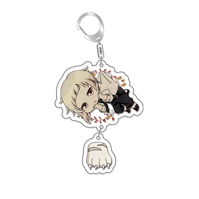 Anime Minute St vb. Dogs Dazai Osamu Schlüsselanhänger Nakajima Atsushi Anhänger Edogawa Rampo Schlüsselanhänger Tasche Accessoires – Detail 3