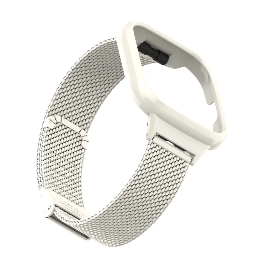 Premium Metal Strap Case Protector & Bracelet for Smartwatch Wristbands
