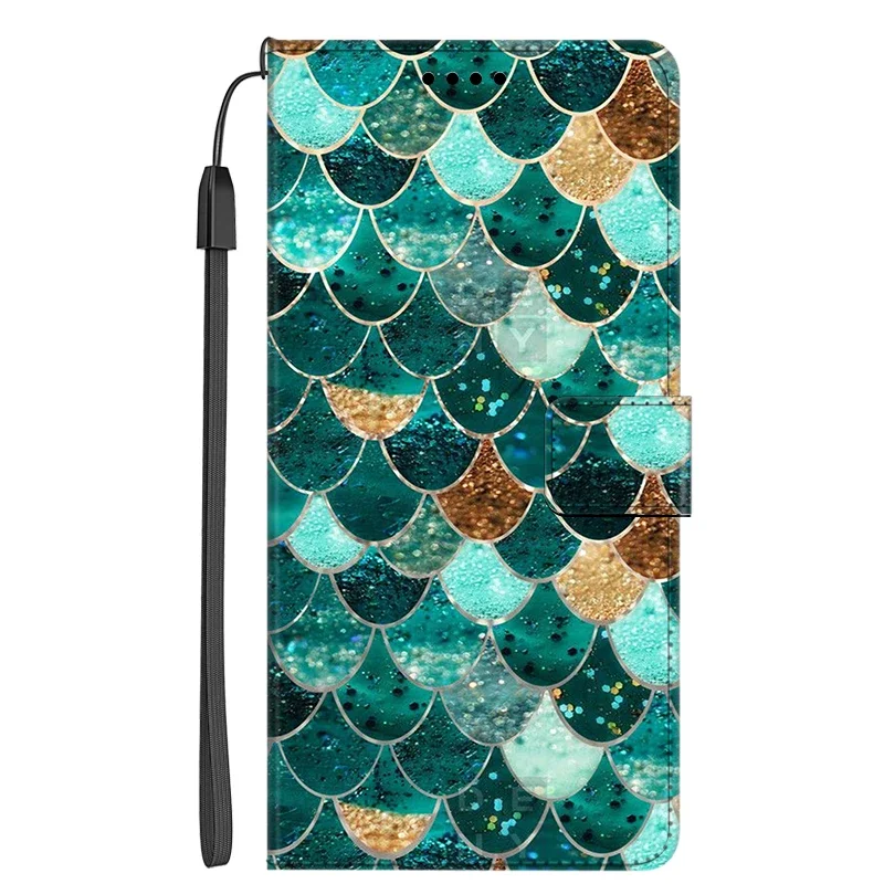 Leather Flip Magnetic Stand Card Holder Phone Case - Shockproof Bumper Cover