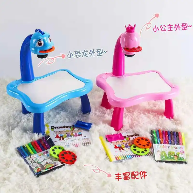 Haokanba Drawing Projector Table for Kids,Trace and Draw Projector