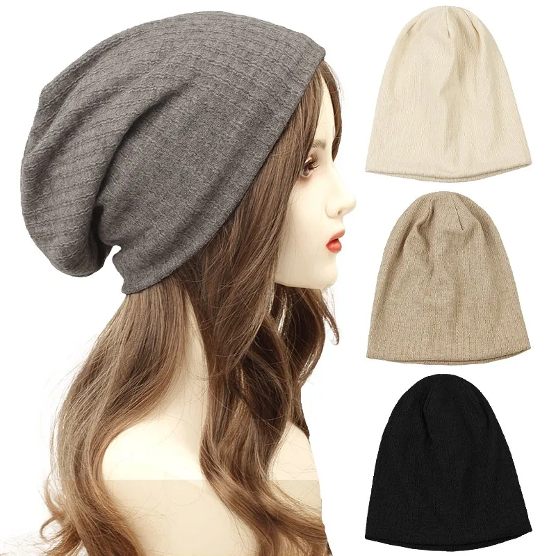 

New Knitted Warm Hat For Women Autumn Winter Beanies Soft Beauty HIgh Quality Turban Hats Casual Female Outdoor Bonnet Cap