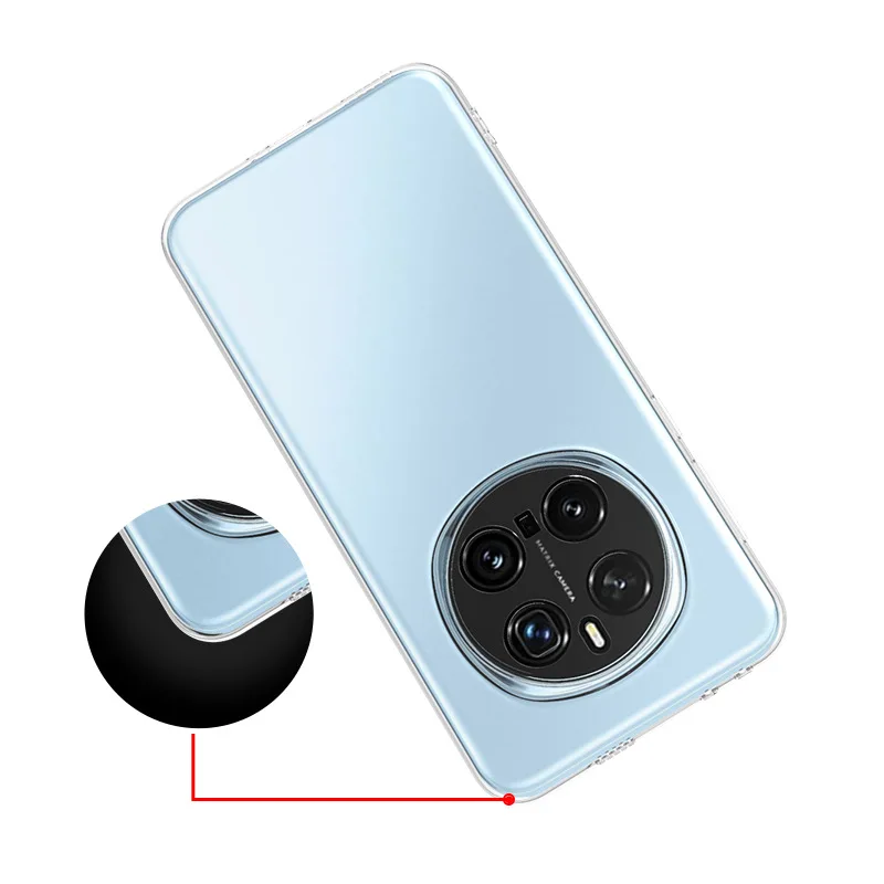 Sleek Transparent Soft TPU Phone Case - Clear Protective Cover