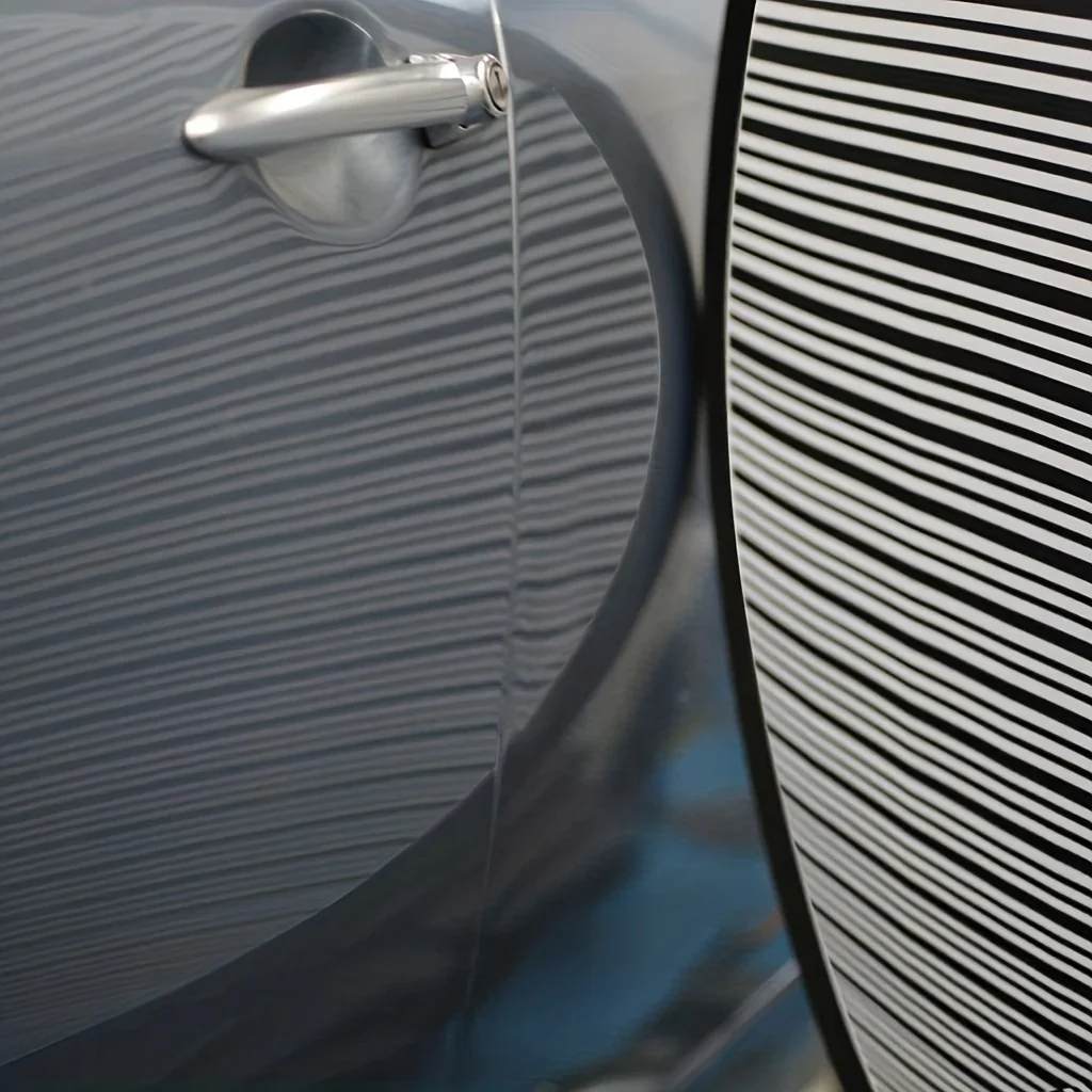 Lavagna Riflettente Per Ammaccature Auto - 80cm, Pieghevole, Con Tasca, Per Riparazioni Carrozzeria - Foto 2