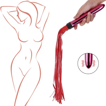 Sex Bondage Vibrator Set BDSM Restraint kit Exotic Accessories Telescopic Steel Sexy Hand cuffs Couples Sexulaes Toys Adults 18 5