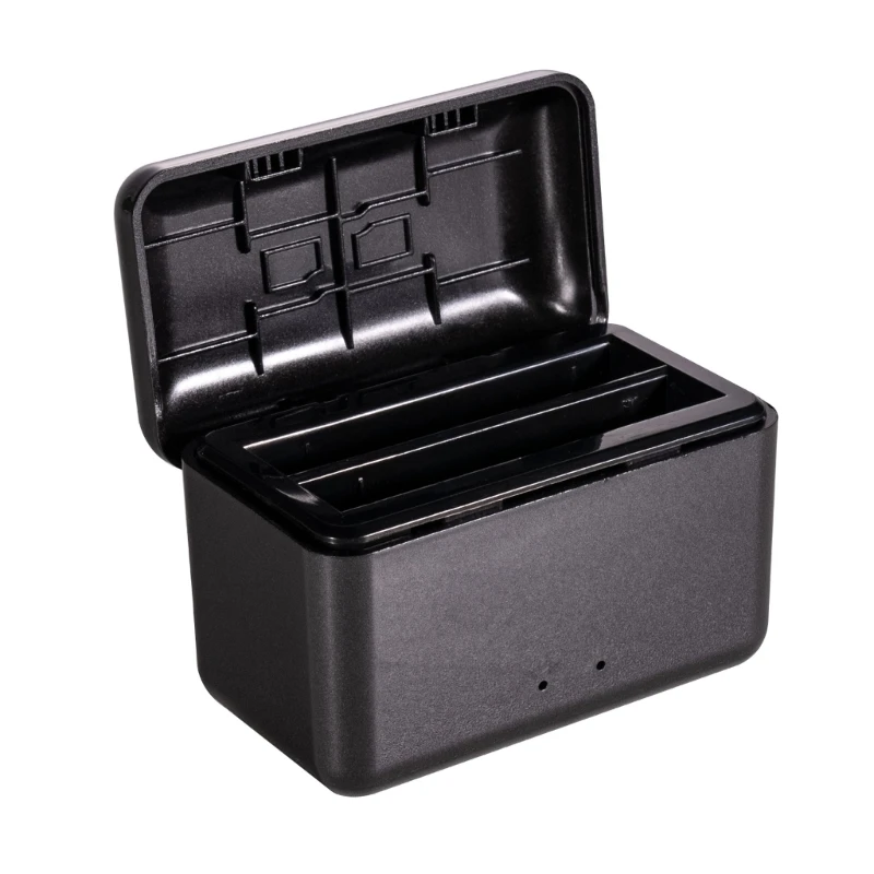 

Эффективное решение для зарядки аккумулятора. Чехол для двухканальной зарядки. Зарядное устройство для экшн-камеры 360