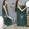 New Pineapple Embroidered Bathrobe for Girls' Bathrobe Can be Wrapped in Large Bathrobe, Not Easy to Hair Drop Bathtowel 2