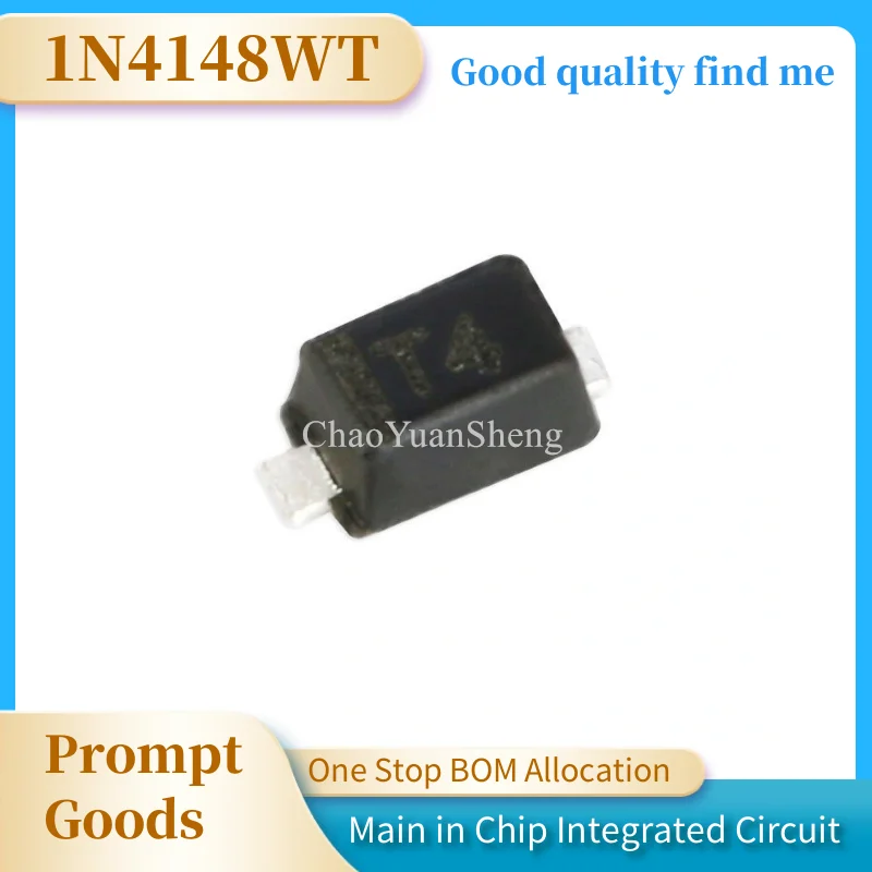 20 Pz 1 N4148Wt 1 N4148 4148 T4 75V 100Ma Diodo Di Commutazione Sod-523 0603 Smd