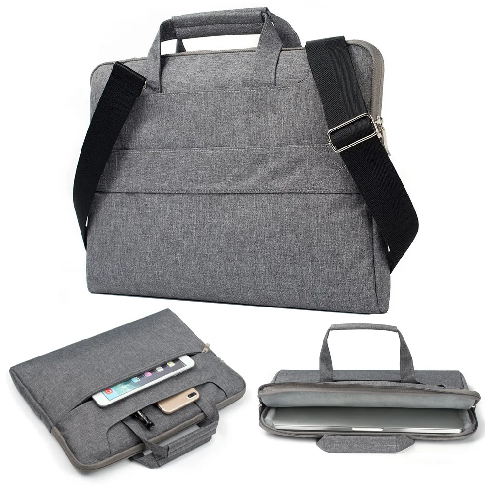 

Laptop bag Sleeve Case Shoulder handBag Notebook pouch Briefcases For 13 14 15 16 inchMacbook Air Pro HP Huawei Asus Dell