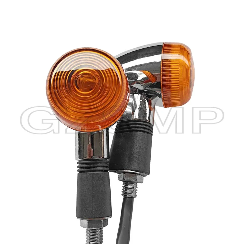 Intermitentes Para Moto Vulcan, VTX, V-Star - ámbar, 4 Unidades, 12V