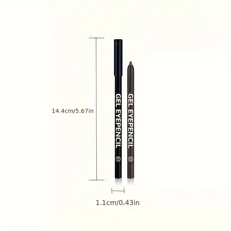 Wasserfester Matter Eyeliner Stift Langanhaltender Gel Eyeliner_voghion.com