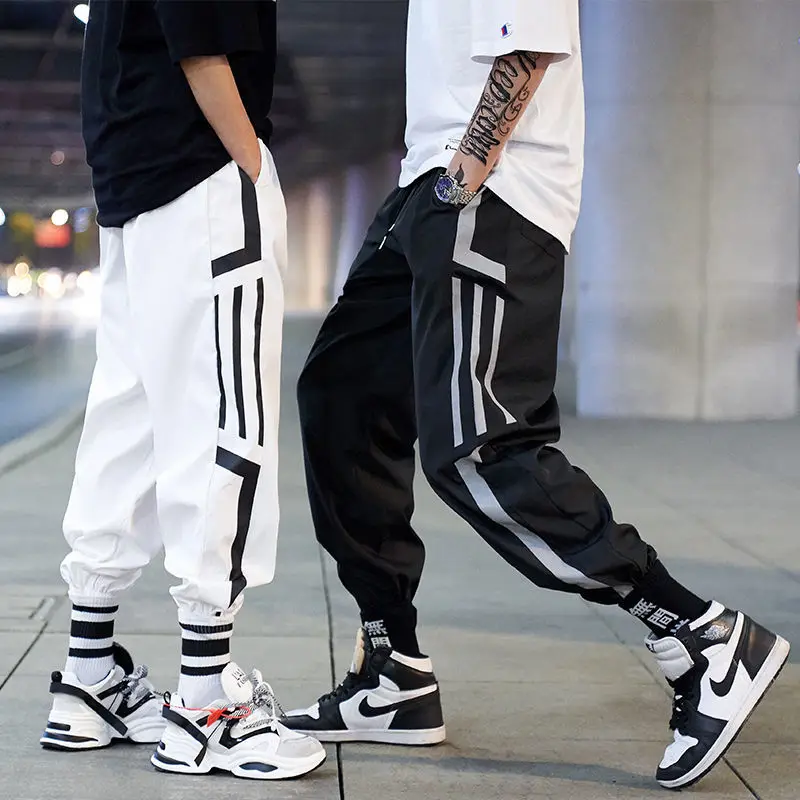 Spring Autumn New High Waist Loose Casual Hip Hop Sweatpants Men\'s Streetwear Harajuku Y2K Pants Male Oversized Fashion Trousers