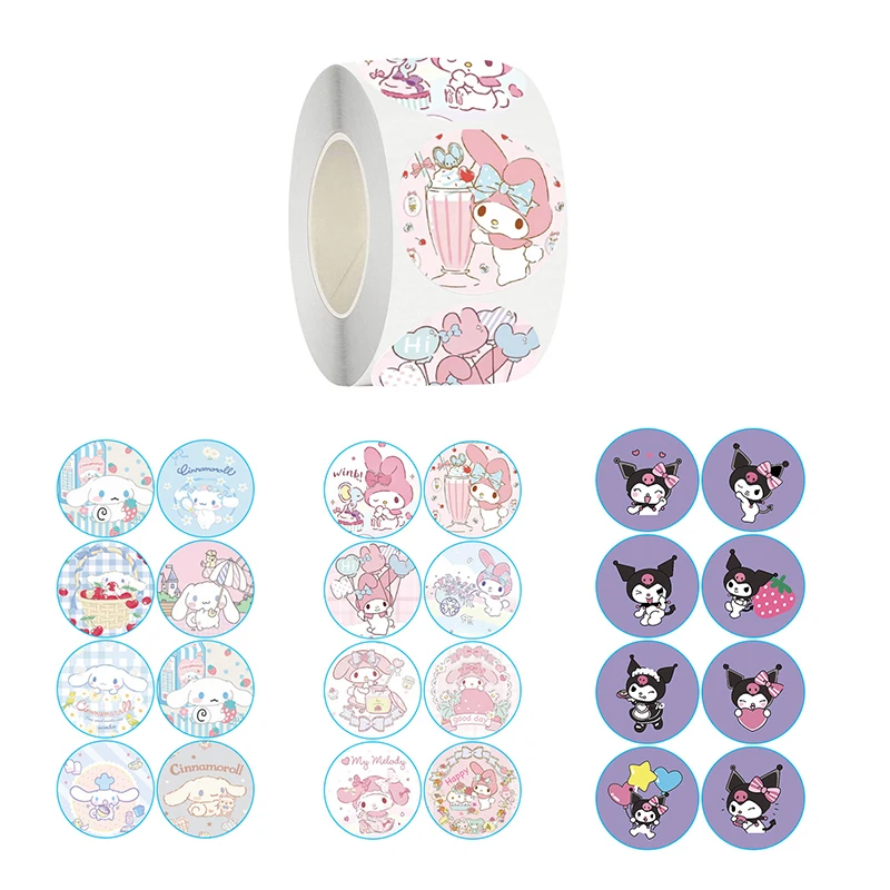 

500 шт./рулон, ПВХ наклейки для ноутбука