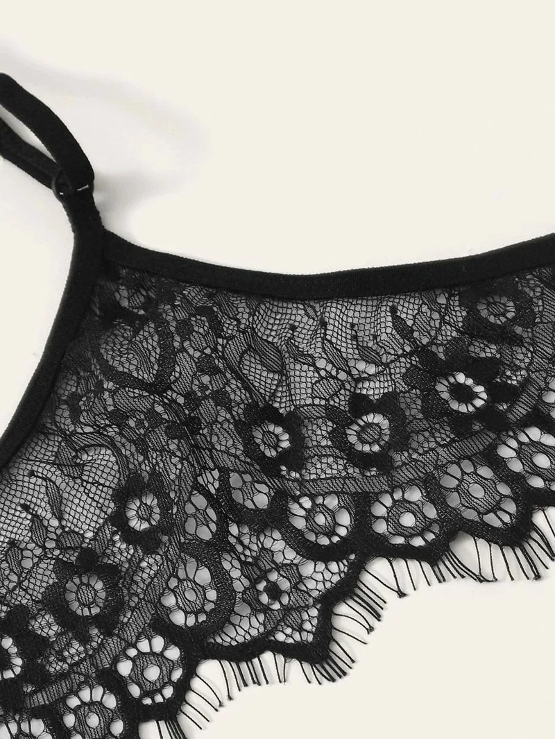 Lace Two-Piece Halter Lingerie Women's Underwear For Adult women underwear sexy lingerie