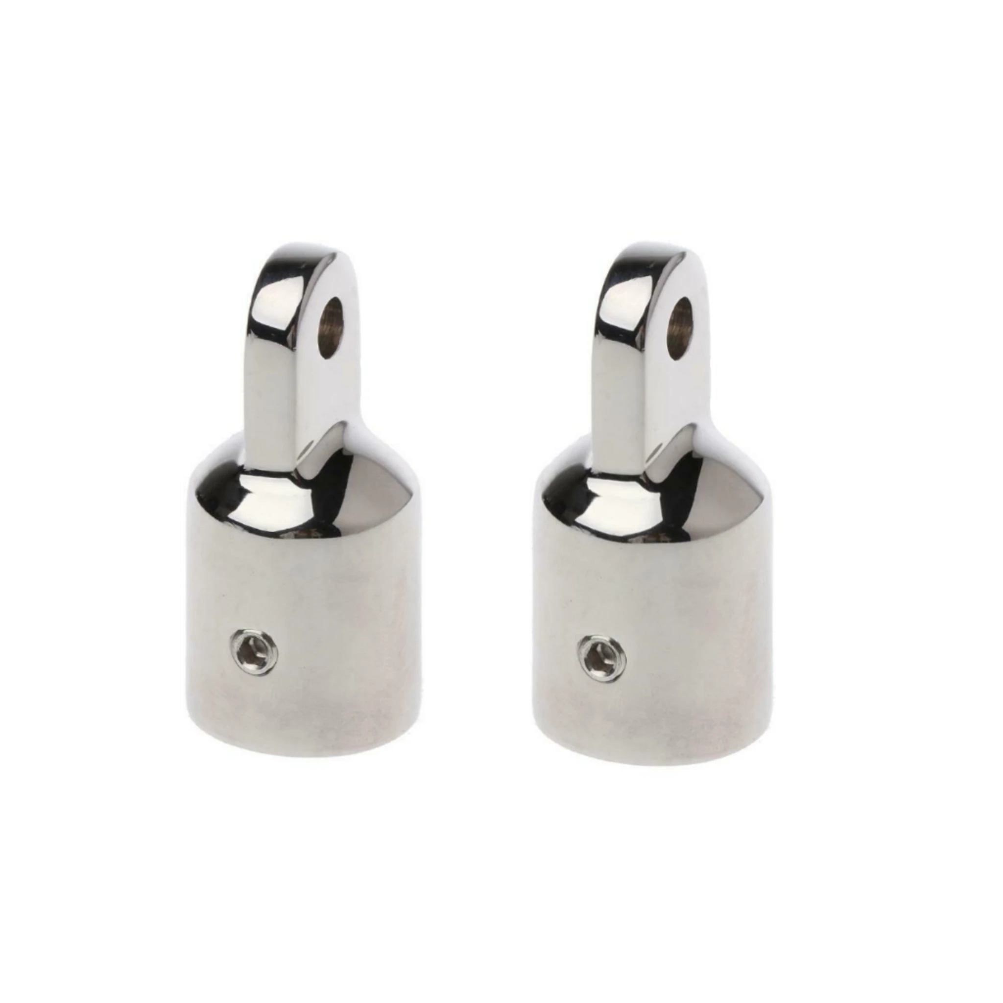 SHENGHUISS 316 Stainless Steel Bimini Top Cap Eye End Boat Fittings - 1-1/4 Inch Round Tubing, 4 Pack With Hex Key - View #7