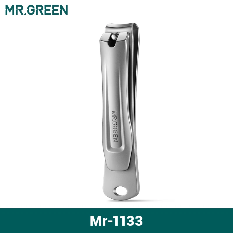 Clippers MR.GREEN Nail Enkelhet og Mote Negleklippere Nail Cutter Rustfritt stål neglesaks_voghion.com