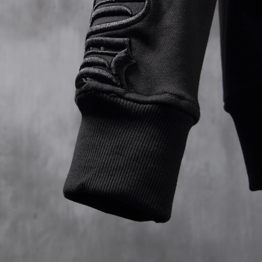 2024 top brand men's pure cotton letter embroidery 2-piece hooded sweater pants sportswear Ropa deportiva con capucha uomo plein 2