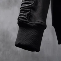 2024 top brand men's pure cotton letter embroidery 2-piece hooded sweater pants sportswear Ropa deportiva con capucha uomo plein 2