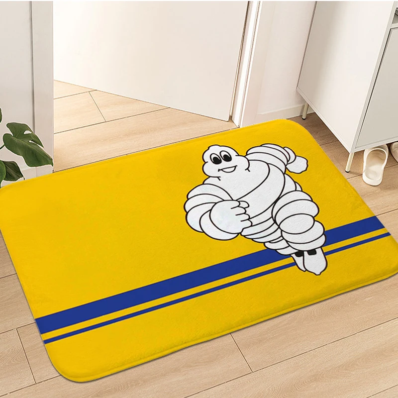 Door Mat for Bathroom M-Michelins Custom Sleeping Room Kitchen Treadmill Rugs Soft Bedroom Living Room Floor Carpet Anti Slip