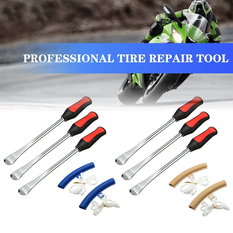 

Car & Motorcycle Tire Replacement Tool Wheel Hub Protector Professional Tire Repair Tool Tire Spoon Crowbar Tire Rod