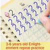 2022 Magic Writing Paste 3D Copybook For Calligraphy Numbers 0-100 Handwriting Textbook Learning Math Book Writing For Kids Toys 5
