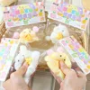 Simulation Soft Silicone Slow Rebound Flocking Toy Hamster Pinch Music Decompression Toy Children Hamster Ornaments Gift 1