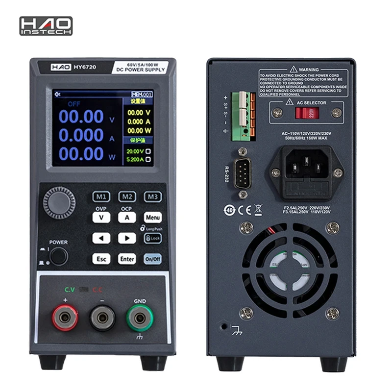 

Switch adjustable DC stabilized power supply, constant voltage and constant current programmable stabilized power supply