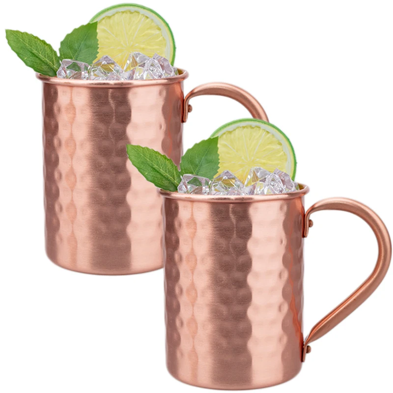 Solid Copper Cup-2PC