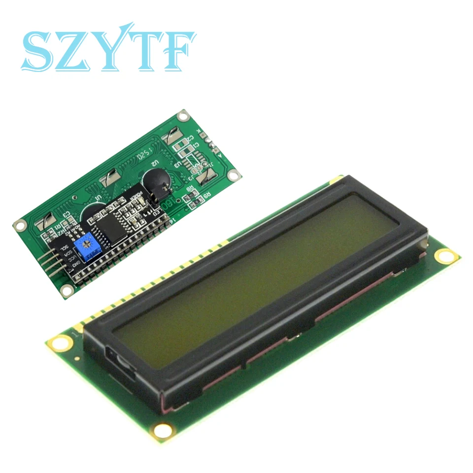 LCD1602 I2C Display Module 5V PCF8574 IIC Adapter Blue Green Screen For Arduino