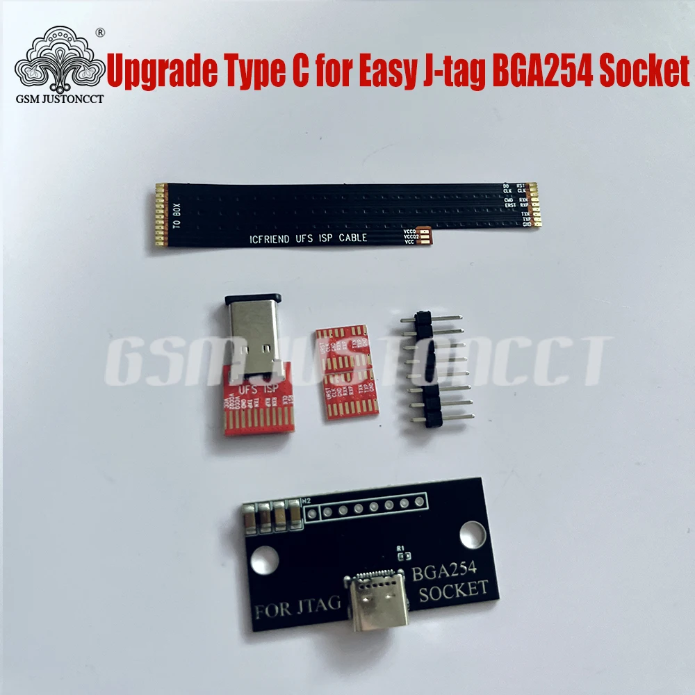 이지 J-태그 박스 BGA UFS 254 업그레이드 타입 C