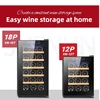 8 Red Wines Cabinets Electric Wine Refrigerators Constant Temperature Wine Cabinets Red Wine Coolers Tea Refrigerated Cabinets 5