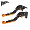 Fit For Tracer 7 2015-2022 Folding Extendable Brake Clutch Levers Tracer7 CNC Accessories  Adjustable  Handle Set 3