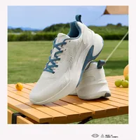 361 degrés hommes chaussures de course vêtements absorbant les chocs fond épais résistant décontracté tout-Match maille mâle Sneaker 672412233 5