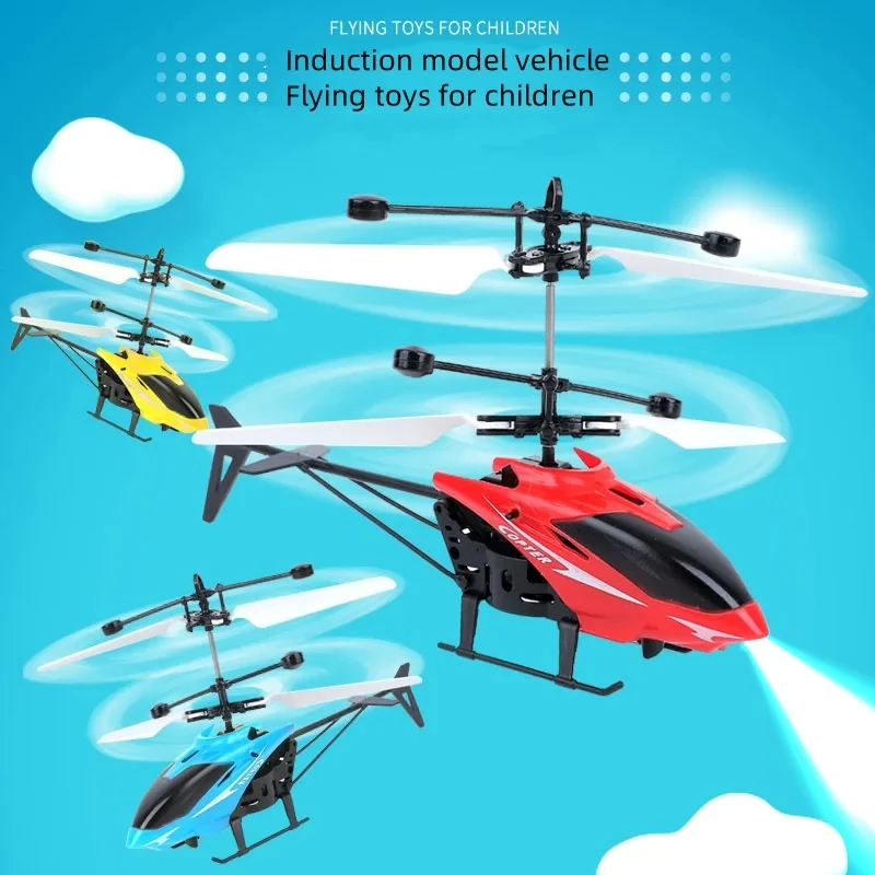 Mini Drone Remote Control Drone Remote Control Helicopter Mini Helicopter Toys Rechargeable Mini RC Drone Safe Fall-resistant RC Helicopters Children Toys（No remote control battery）