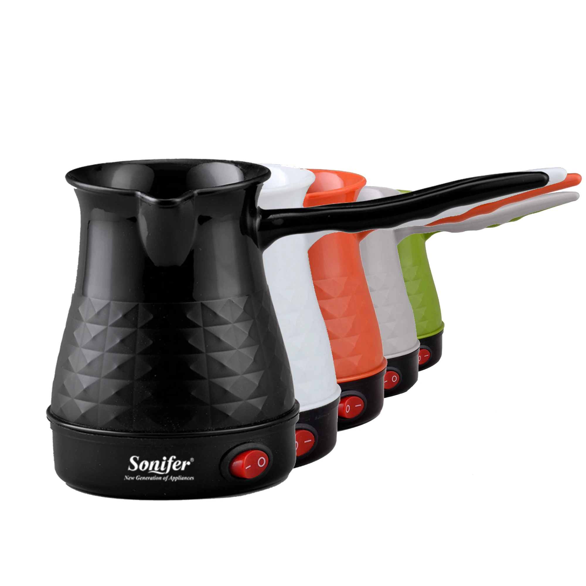 Sonifer máquina de turca de cafetera eléctrica portátil de viaje, jarra italiana leche caliente, Mocha, para regalo| | - AliExpress